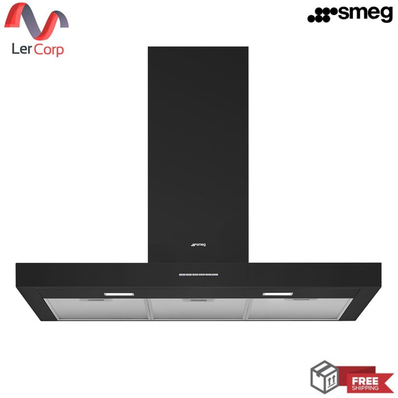 smeg-เครื่องดูดควันติดผนัง-รุ่น-kbt900ne-เตาอินดักชั่น-smeg-รุ่น-si1m7643b-multizone-option