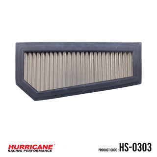 กรองอากาศสแตนเลส &amp; ผ้าแดง HURRICANE Chevrolet/GMC HS-0304