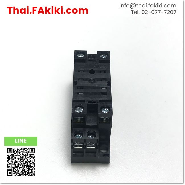 มือสองพร้อมส่ง-c-used-pyfz-08-e-socket-relay-ซ็อกเก็ตรีเลย์-สเปค-8pins-omron-66-008-195