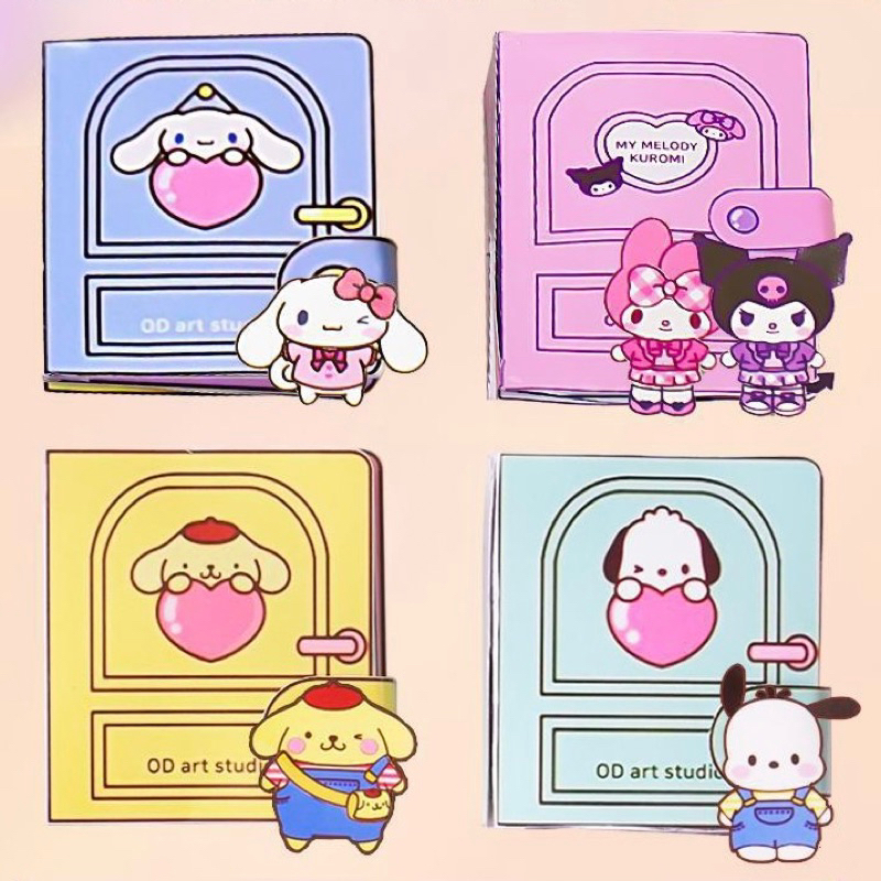 มีของแถมทุกออเดอร์-หนังสือ-sanrio-แต่งตัวตุ๊กตา-diy-สุดน่ารัก