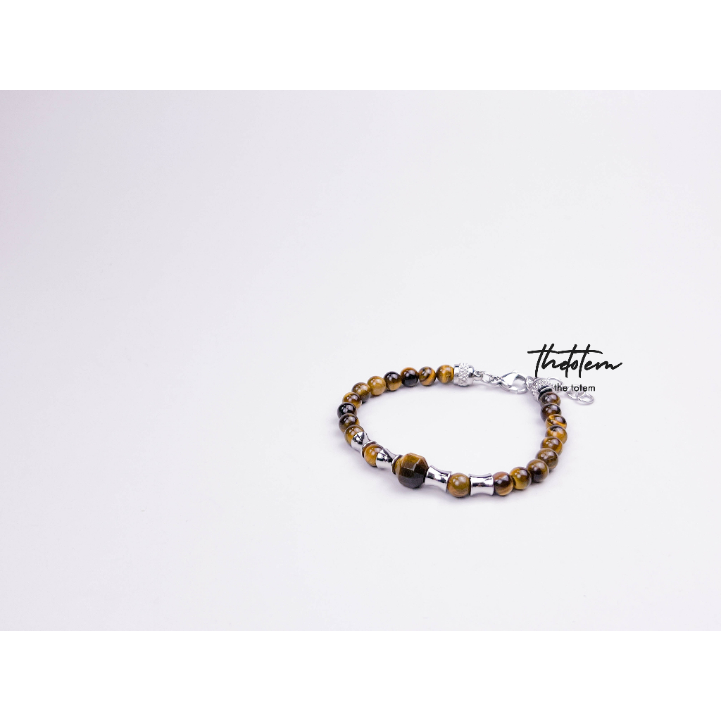 กำไลหิน-the-totem-พลอยตาเสือ-tiger-eye-stone-ep69bracelet