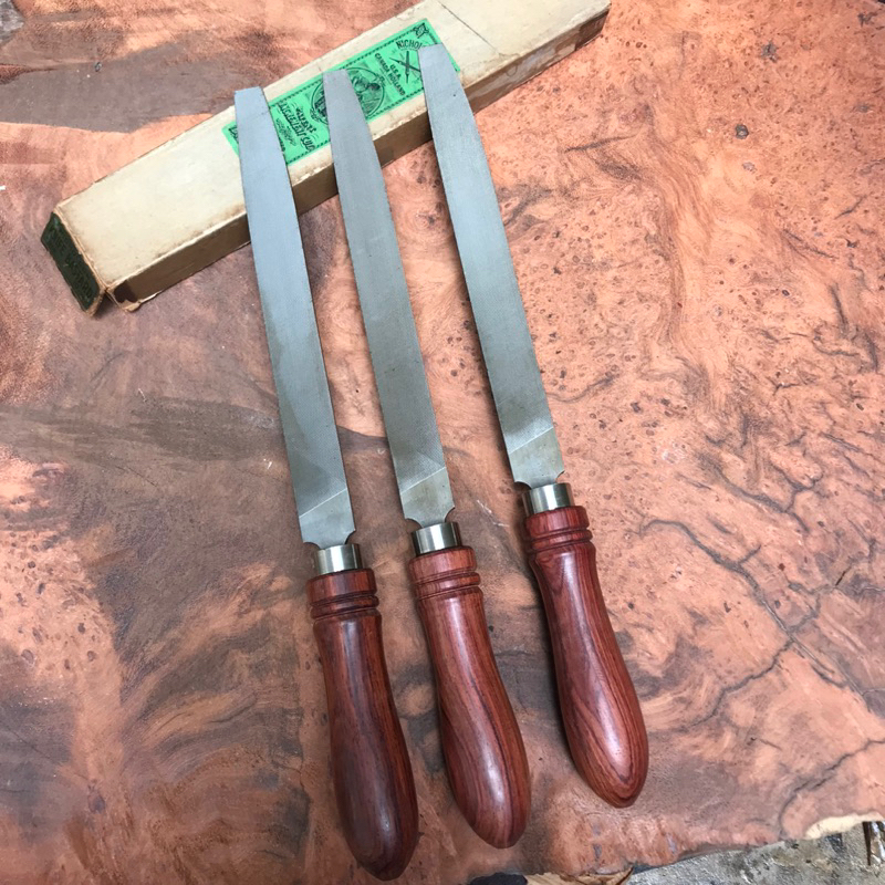 NICHOLSON KNIFE BASTARD 10นิ้ว MADE IN CANADA ตะไบนิโคลสัน ตะไบทรงมีด ...