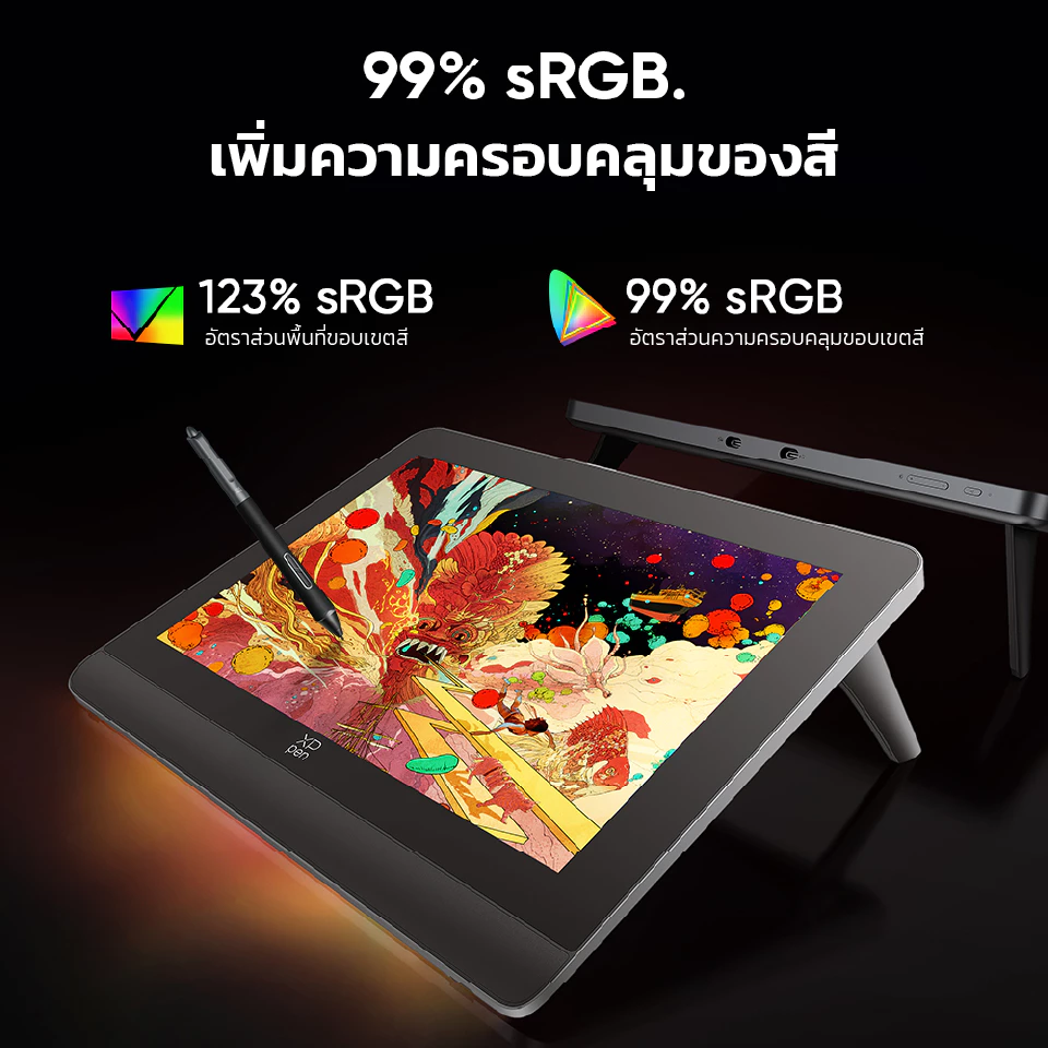 XPPen Artist Pro 14 (Gen 2) เมาส์ปากกา จอวาดรูป ขนาด 14 นิ้ว แรงกด 16,384 ระดับ รองรับการเอียงบรัช