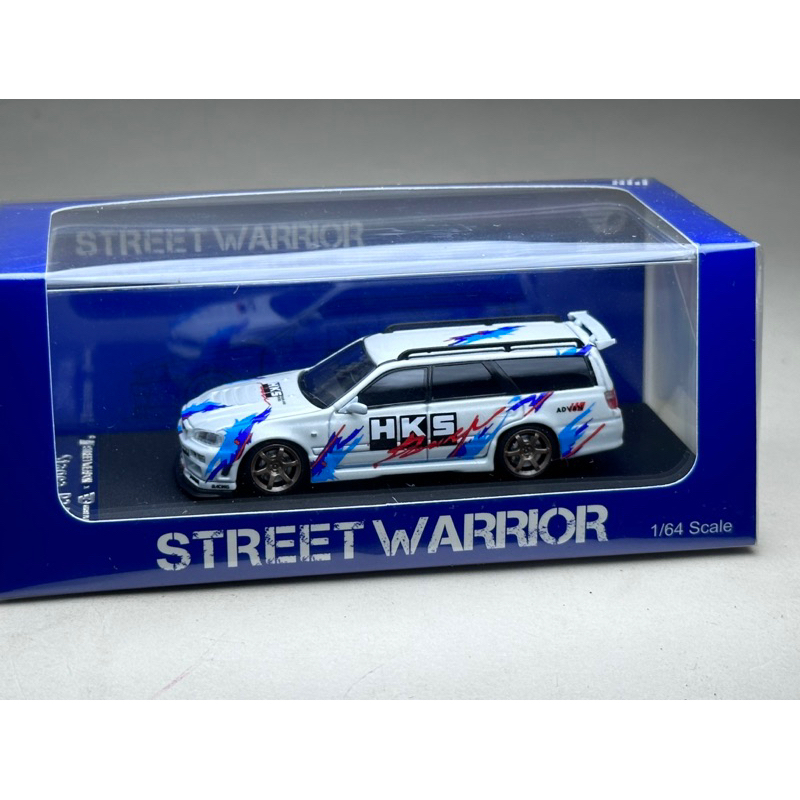 nissan-r34-stagea-scale-1-64-ยี่ห้อ-street-warrior