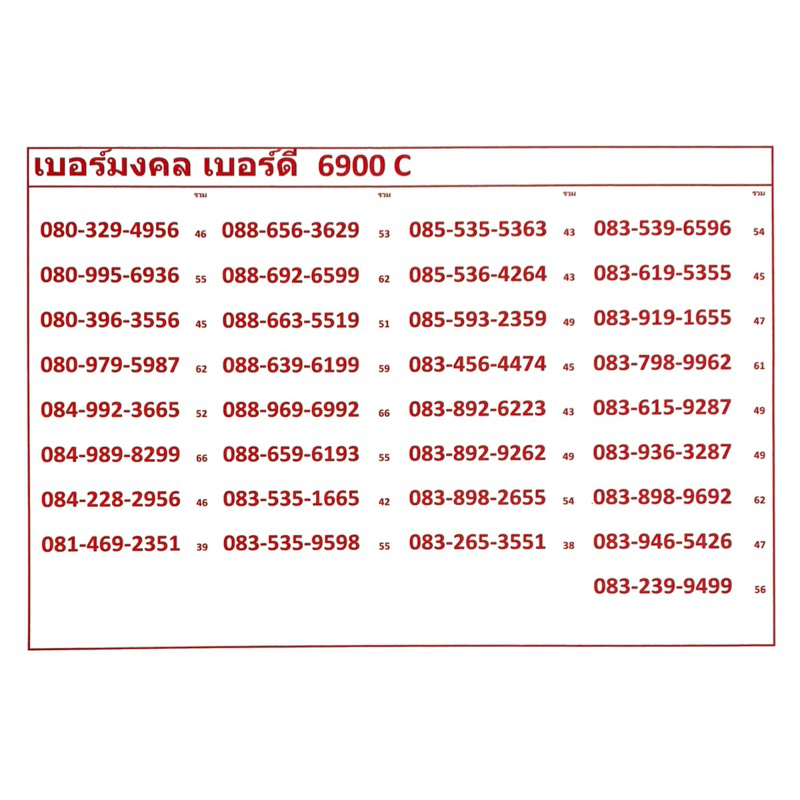 เบอร์มงคล-เบอร์ดี-6900-a-c-แจ้งเบอร์ที่ต้องการทางแชท-แอดมินเพิ่มเบอร์ให้ค่ะ-ระบบเติมเงิน-เปลี่ยนเป็นรายเดือน-ย้ายค่ายได้