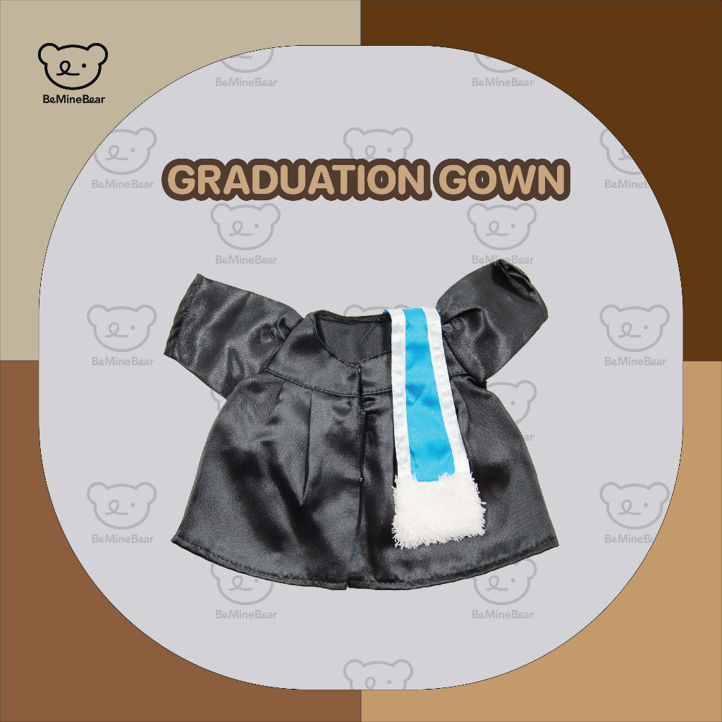 graduation-gown-ชุดครุยตุ๊กตา-แถบ