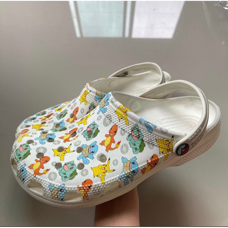 crocs-รองเท้าแตะมือสองของแท้-พร้อมส่ง-sz-41