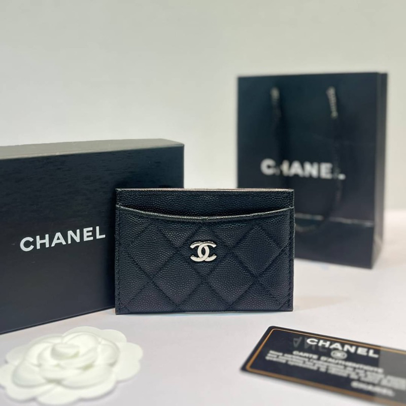 สีไหม่สวยมาก-chanel-card-holder-cavear