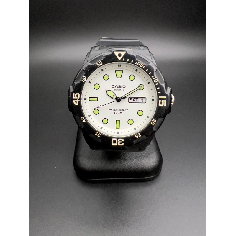 นาฬิกา Casio Quartz Water Resist 100M Day Date | Shopee Thailand