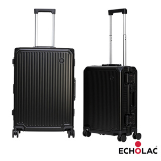 Echolac กระเป๋าเดินทางโครงอลูมิเนียม รุ่นโชกุน คลาสสิก (Shogun Classic CTA148) : สีดำ