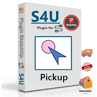 [E48] S4U Pickup 2.1.0 ( ปลั๊กอิน PickUp คัดลอก ขอบที่เลือกไปยังชิ้นงานที่ใช้งานอยู่ ) | 2017-2023