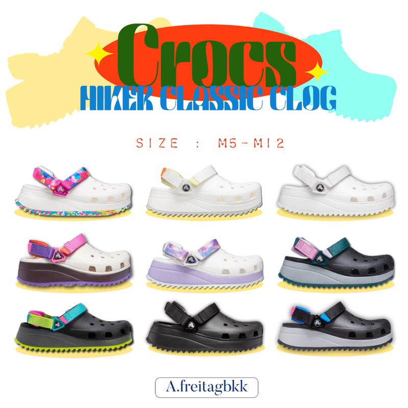 พรีออเดอร์-crocs-classic-hiker-clog