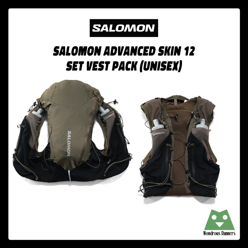 เป้น้ำ Salomon Adv Skin 12 Set Vest Pack - Grape Leaf/Black (Limited  Edition - Color) | Shopee Thailand