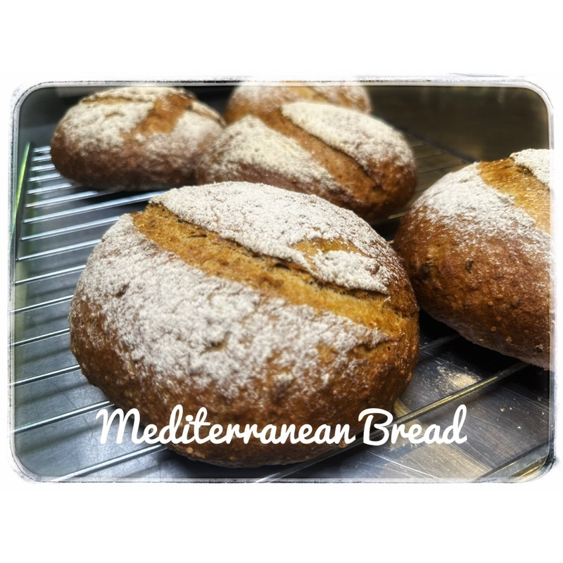 ขนมปังเมดิเตอร์เรเนียน-mediterranen-bread