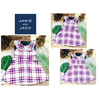 Janie and Jack "Plaid Sweet Ponte Dress"