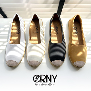 ORNY(ออร์นี่) ® รองเท้าผ้าใบแบบสวม OY988 ลำลอง สไตล์เกาหลี