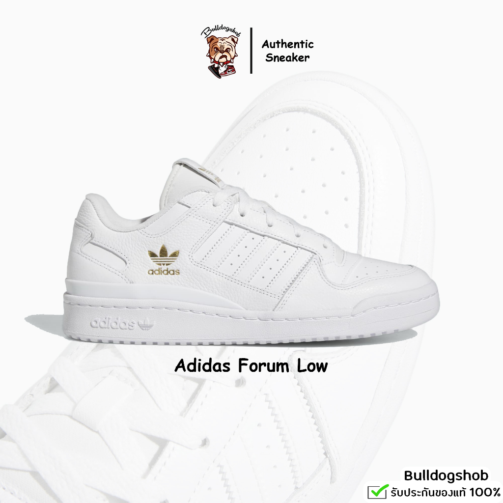 เหลือ-1-592-ใช้โค้ด-novmax-adidas-รองเท้า-forum-low-white-ig0690-แท้-ป้ายไทย