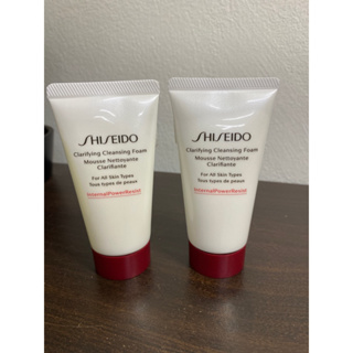 💖เข้าเเล้ว💖 Shiseido Deep cleansing foam mousse nettoyante Clarifiante 15ml