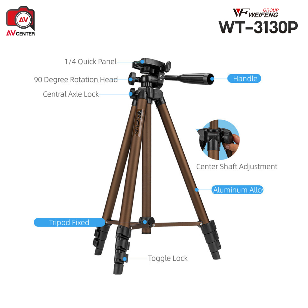 ขาตั้งกล้อง-weifeng-wt-3130p-tripod