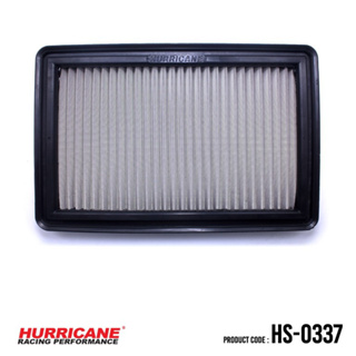 HURRICANE กรองอากาศสแตนเลส , ผ้าแดง Mazda ( 3 Skyactiv , CX-5 ) HS-0337 , HS-0337-C