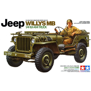 4950344995660 TAMIYA 35219 1/4 US Jeep Willys MB