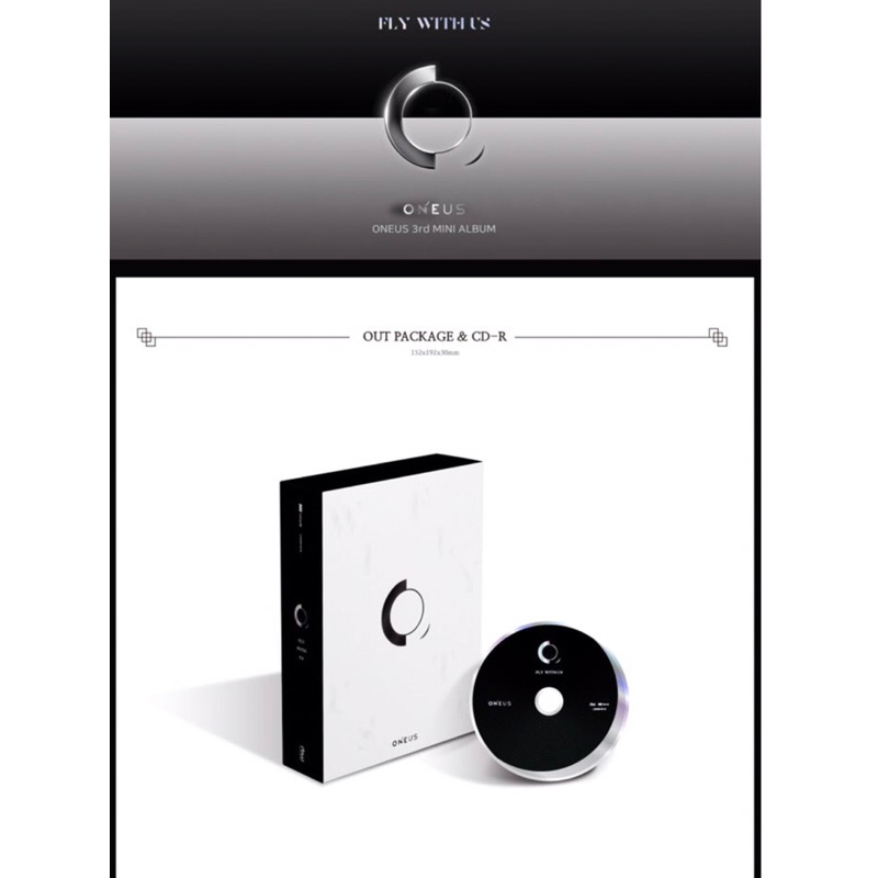 oneus-3rd-mini-album-fly-with-us-อัลบั้มเปล่า-ไม่มีการ์ด
