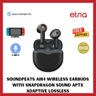 SoundPEATS Air4 Wireless Earbuds with Snapdragon Sound AptX Adaptive Lossless