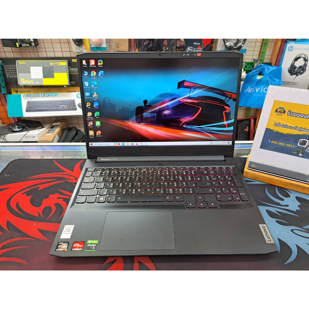 Lenovo IdeaPad Gaming 3 15ACH6-82K200KETA มือสอง | Shopee Thailand