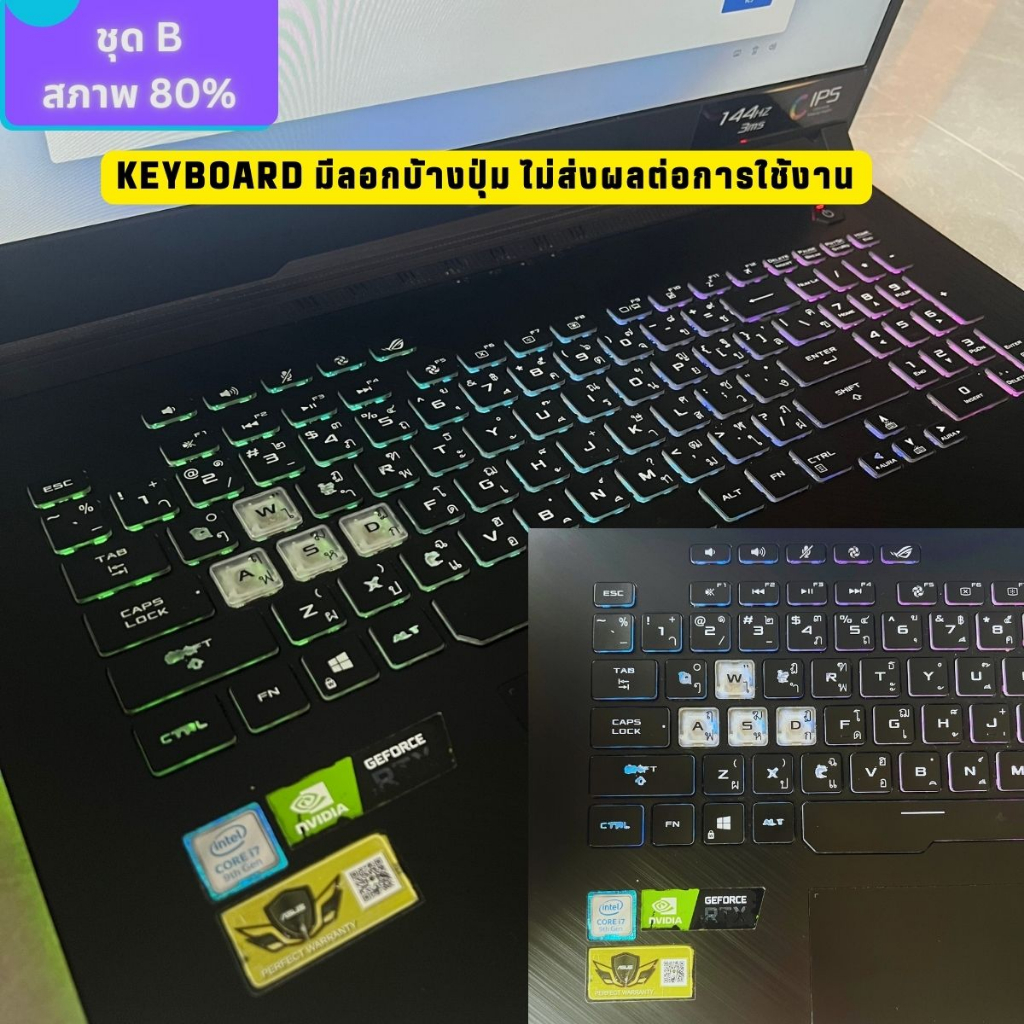 notebook-gaming-asus-rog-strix-g731g-สินค้ามือสอง-รับประกันหลังการขาย-30-วัน-แจกโค้ดลด-20