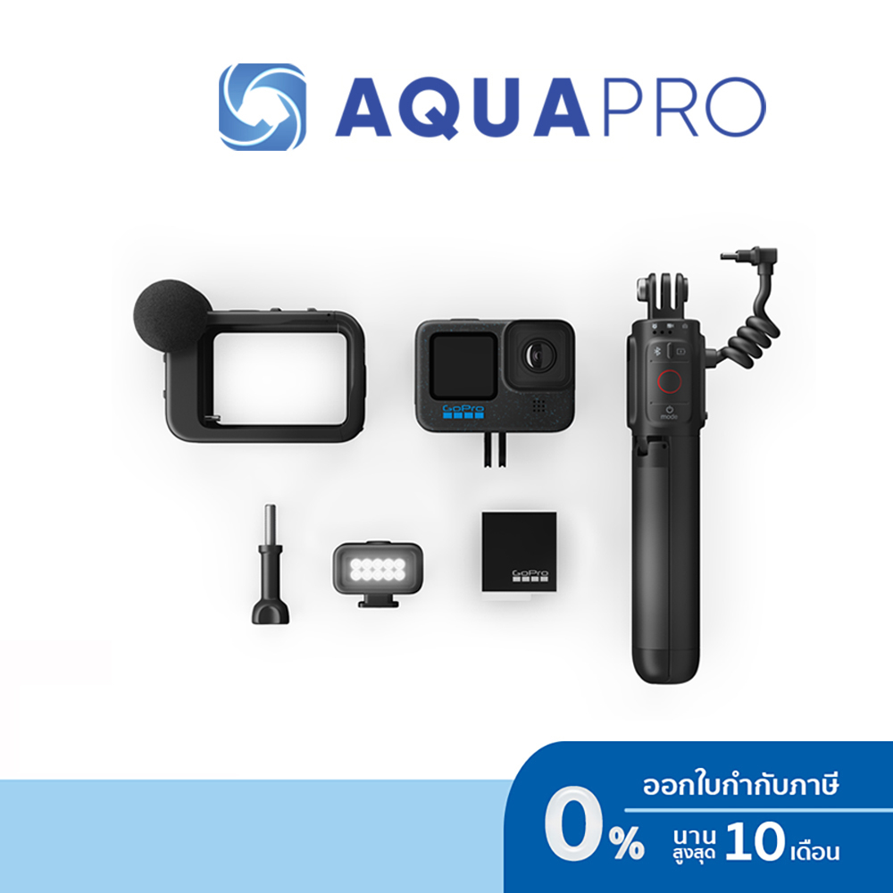 GoPro 12 Creator Edition โปรโมชั่น By Aquapro Shopee Thailand