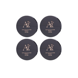 แป้งพัฟน้ำผึ้งทองคำ(4ตลับ) / HONEY GOLD FACE POWDER SPF35 PA++