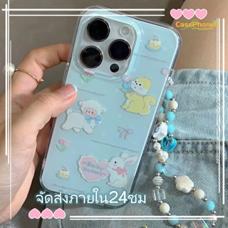 ✨จัดส่งภายใน24ชม✨เคส for iPhone 11 14 Pro Max Case for iPhone 12 13 ป้องกันการตก การป้องกัน พร้อม การ์ตูน หวานสวย