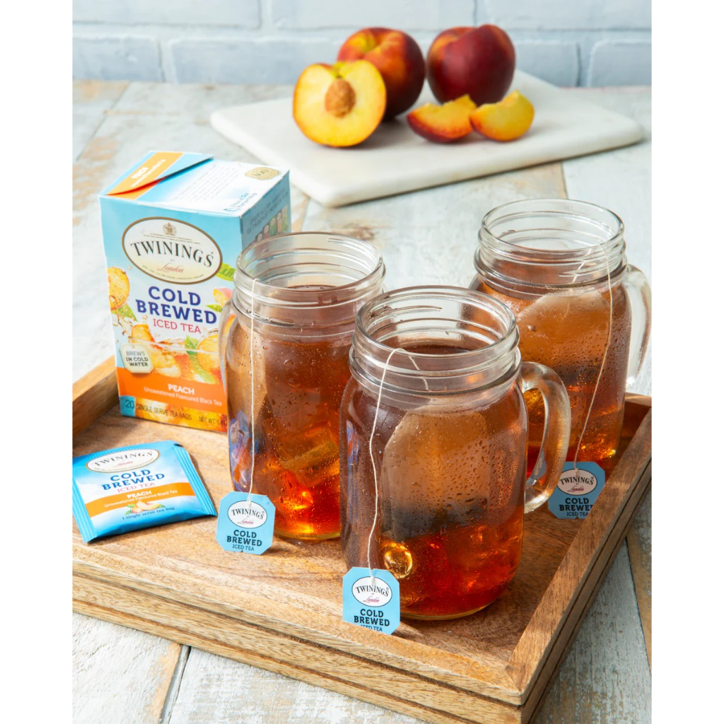 ชา แบบชงเย็น Twinings, Cold Brewed Iced Tea, Unsweetened Flavoured ...