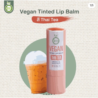 ลิปสติก Vegan Tinted: Thai Tea ลิปมัน เครื่องสําอางสําหรับผิวหน้า Ira Lip Moisture &  Vegan Lip ลิปออแกนิค