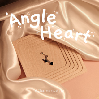 [สินค้าพร้อมส่ง✨] จิวหู Angle Heart🕊️