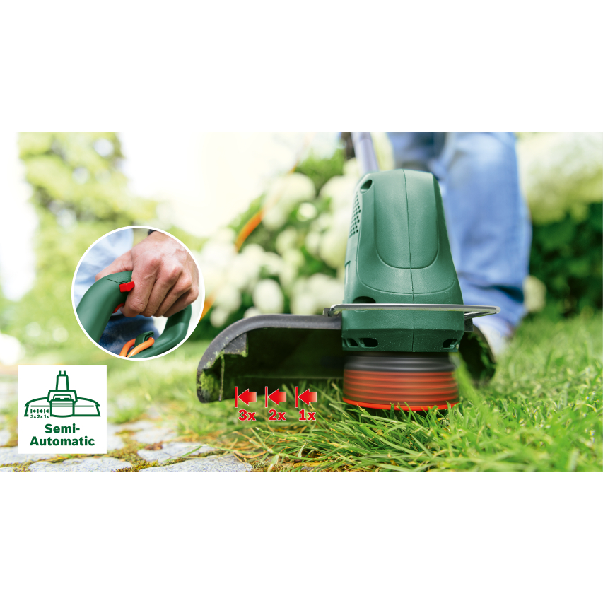 BOSCH Easy grass cut 23 เครื่องตัดหญ้า เครื่องตัดหญ้าไฟฟ้า เครื่องเล็มหญ้า น้ำหนัก 2 กิโล 280W ของแท้