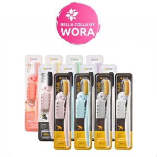 [1 ด้าม][สุ่มสีด้าม] แปรงสีฟันจองกุก Wangta Tooth Brush White Pastel ขนแปรงนุ่ม แปรงสะอาดล้ำลึก