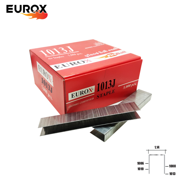 EUROX ยิงเบาะหนัง เบาะบุพลาสติก ตะปู 1006J 1008J 1010J 1013J 1016J ...