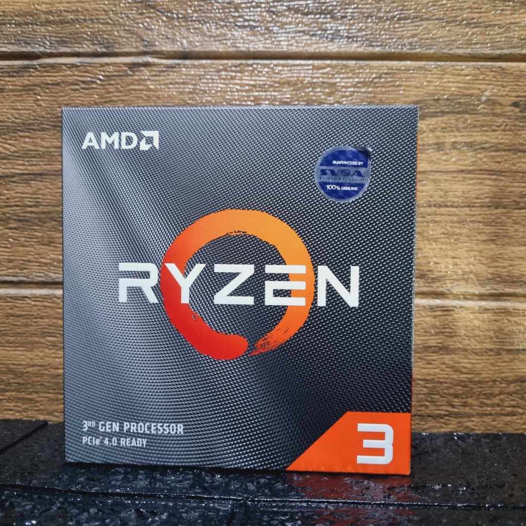CPU (ซีพียู) AMD RYZEN 3 3300X 3.8 GHz (SOCKET AM4) มือ2 (ครบกล่อง) มี ...