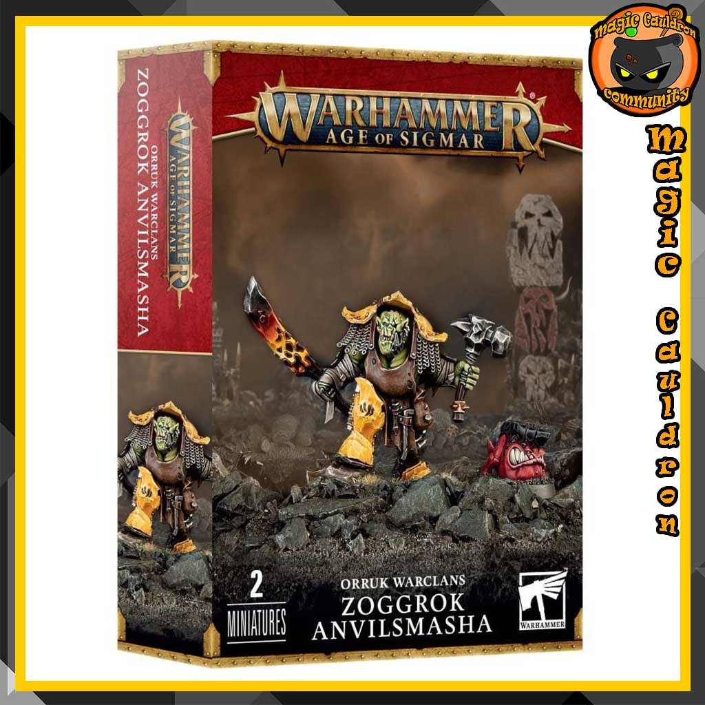 Orruk Warclans Zoggrok Anvilsmasha Warhammer Aos | Shopee Thailand