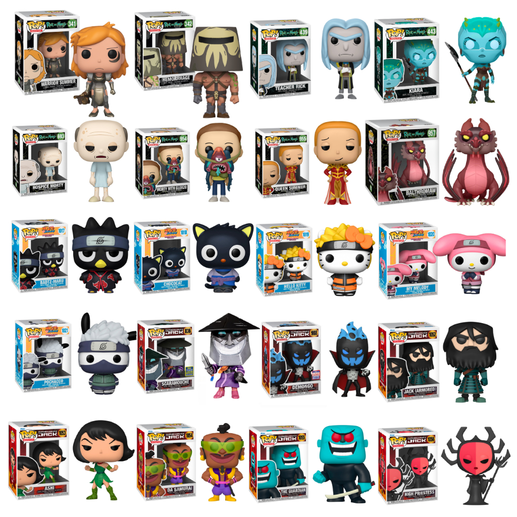 {PRE-ORDER} Funko Pop! ANIMATION : Rick and Morty , Sanrio X Naruto ...