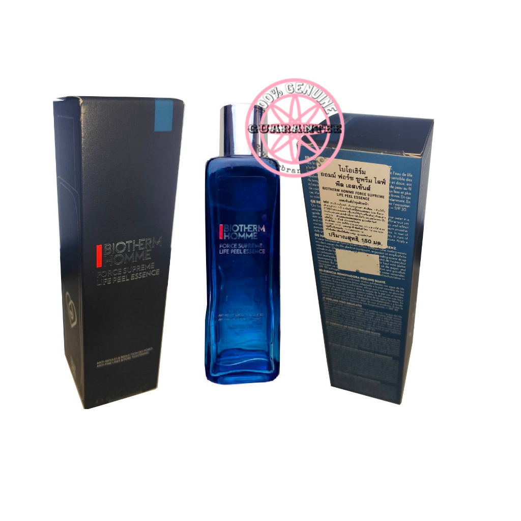 แท้ป้ายไทย-ผลิต03-23-biotherm-homme-force-supreme-life-peel-essence-150ml