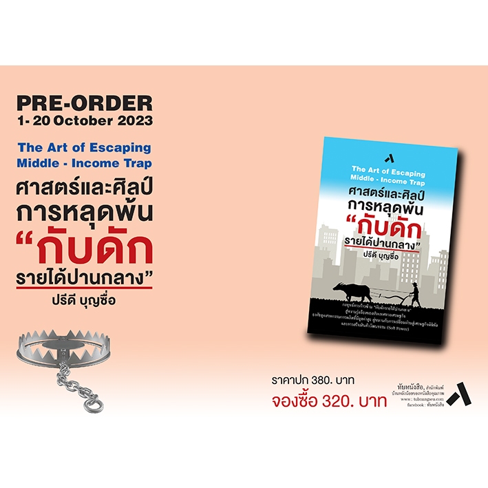 ศาสตร์และศิลป์การหลุดพ้น “กับดักรายได้ปานกลาง” The Art of Escaping ...