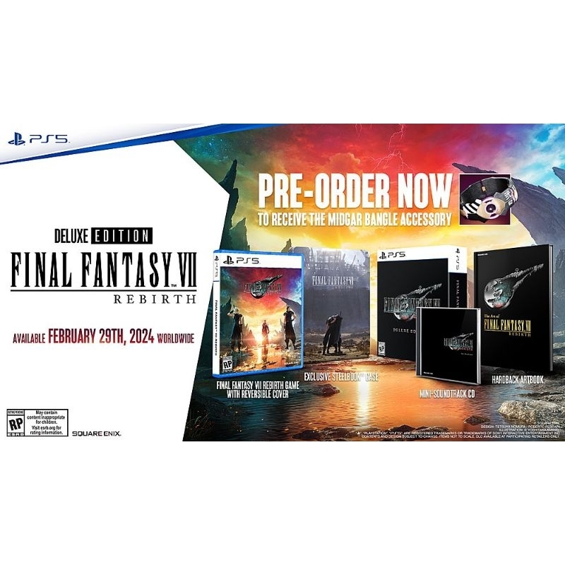 ファイナルファンタジー7 リバース デラックスエディション PS5