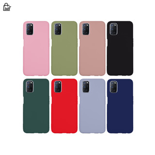 เคส OPPO A92 A72 4G A52 ออปโป เอ92 เอ72 5จี เอ52 เคสซิลิโคนนิ่ม สีพาสเทล TPU บาง