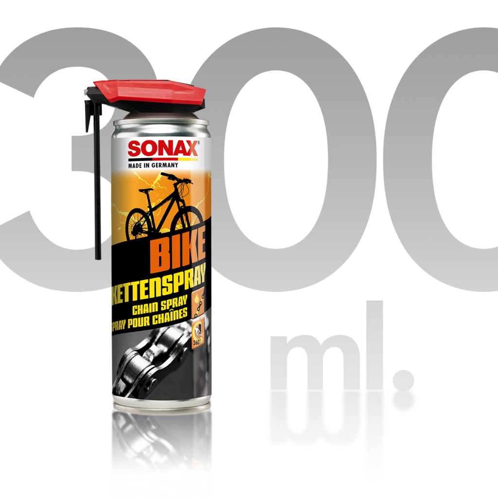 SONAX Bike Chain Spray สเปรย์บำรุงรักษาและหล่อลื่นโซ่ ขนาด 300 ml