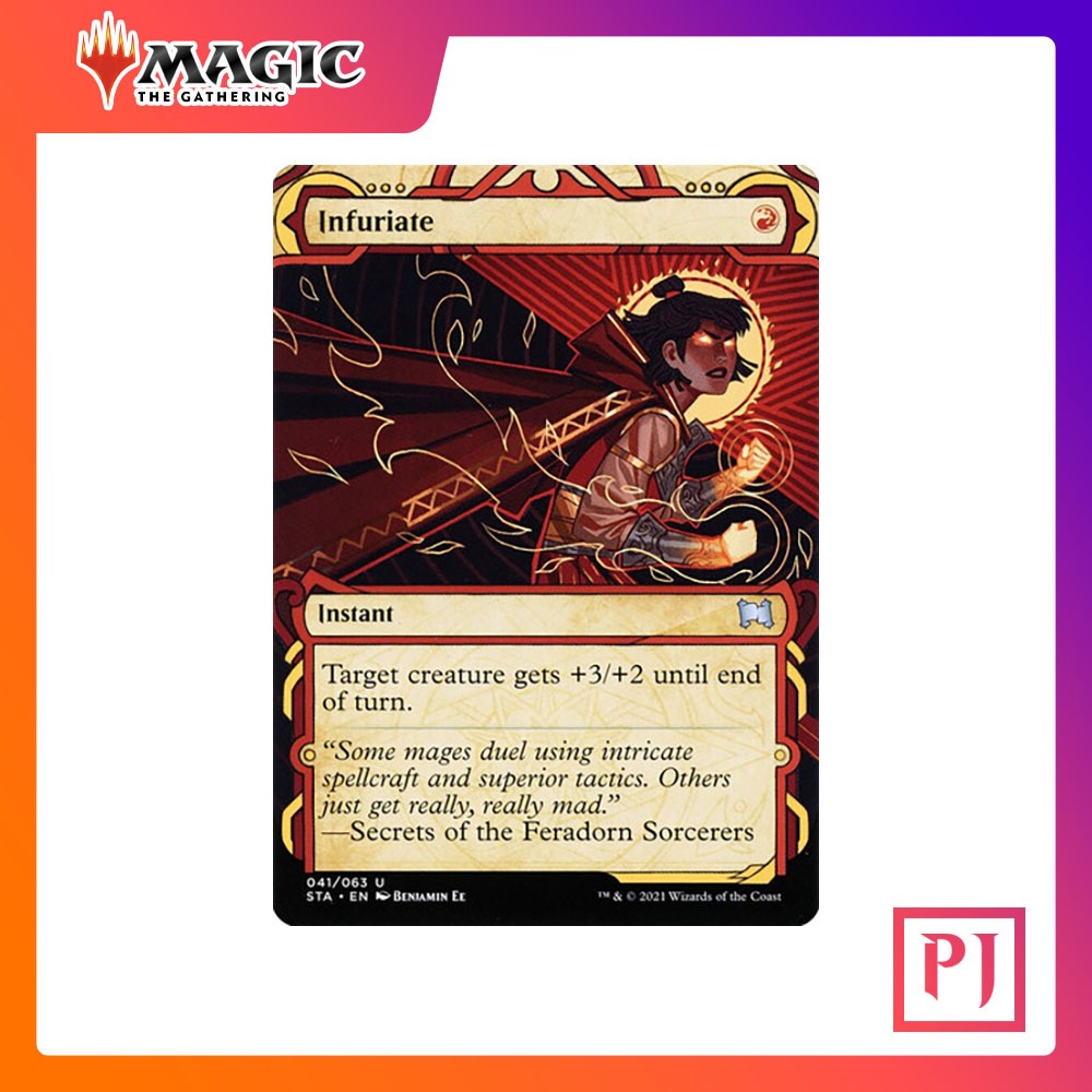 [MTG] Infuriate [STA] [RED] [UNCOM] [NORMAL] [ENG] (การ์ดเมจิค / Magic ...
