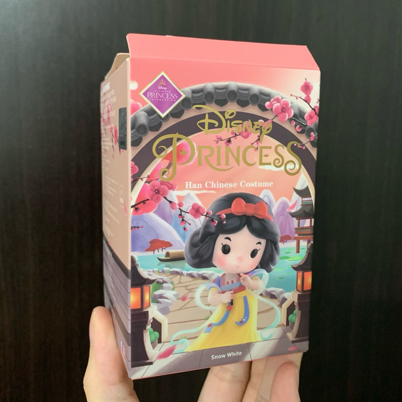 pop-mart-disney-princess-han-ตัวละครยังอยู่ในซีล-แกะแต่ตัวกล่องเช็คการ์ด