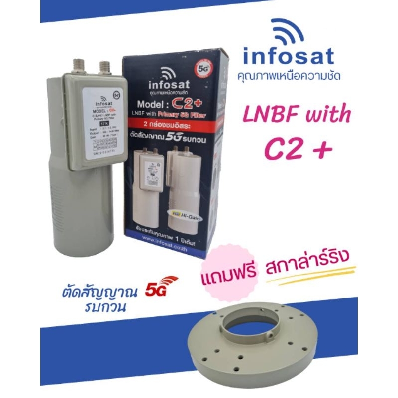 หัวlnb-cban2ขั้ว5gแถมสกาล่าลิงค์