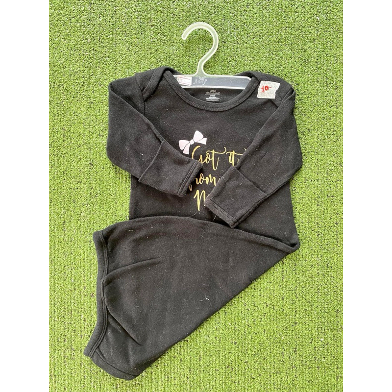 carter's baby sleep gown บอดี้สูทเด็กแบบถุงนอน แขนยาว (มือสอง) Shopee